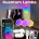 Akıllı RGB Kuantum Lamba APP Wifi Kontrollü USB’li Led Atmosfer Dekor Led Lamba