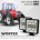Dual Colour Wortex Çalışma ve Off Road Lambası Beyaz - Turuncu 10.5 Cm (2 Adet)