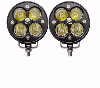 2' li Set Profesyonel Motosiklet Led Sis Far LTU-103 Motosiklet Sis Farı