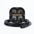 2' li Set 4 Led Angel Hardcap Kapaklı Motosiklet Sis Farı