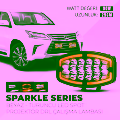 Sparkle 10'' Beyaz Turuncu Led Spot Projektör + DRL Çalışma Lambası