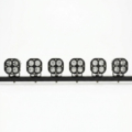 4 Led Baja Beyaz 6'lı Led Bar