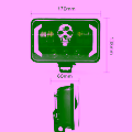 1 Adet 5" RGB Kuru Kafa Angel LED Lambası