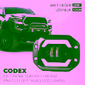 1 Adet Codex Angellé 30W Çift Renk Turuncu-Beyaz Gömme Montaj Off Road LED