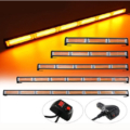 Hextech Turuncu 17 Farklı Yanıp Modlu,COB LED Off-Road LED Lamba